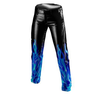 🔥 Blue Flame Pants 🔥 thumbnail