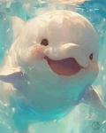 Dolphin fin