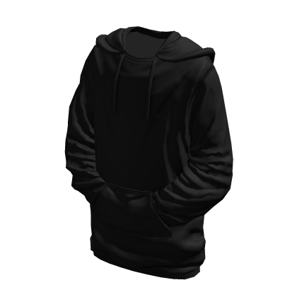 Pocket Hoodie Black