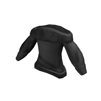 cozy black sweater thumbnail
