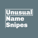 Unusual Name Snipes