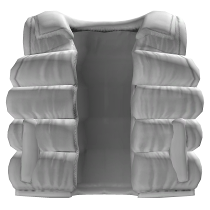 White Puffer Vest 3.0