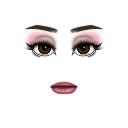 Celebrity Makeup Look Roblox decal
