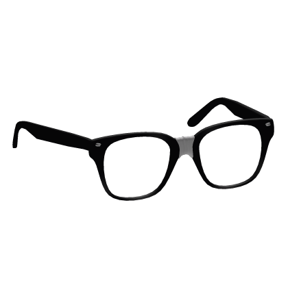 Black Nerd Glasses Roblox NoFilter