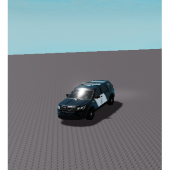 Prueba de coche de policía