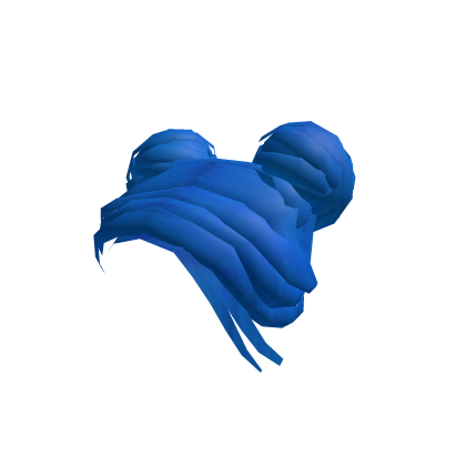 Blue Space Buns Roblox item
