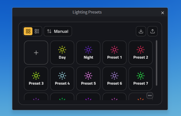 Lighting Presets preview 3