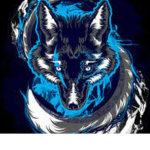cool and fun wolf