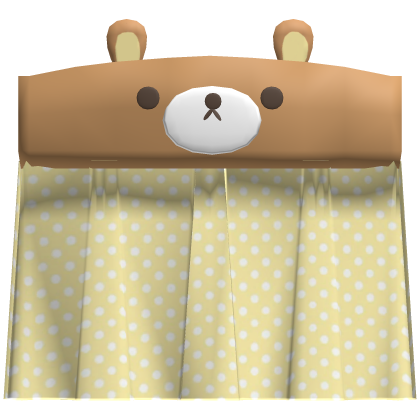 match rilakkuma brown bear baby yellow polka dots thumbnail