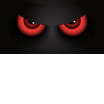 The devils eyes!