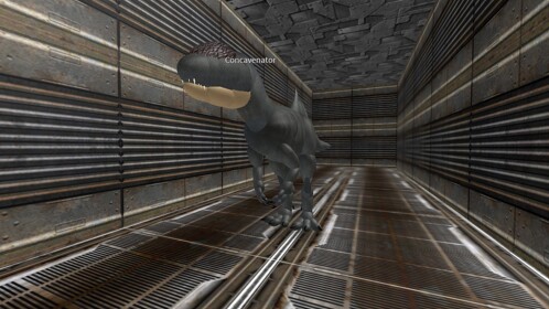 t rex in AREA 51