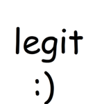 User is Legit