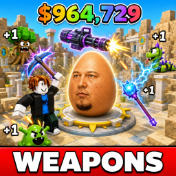 +1 POWER Every Wave! | 100 WAVE SURVIVAL