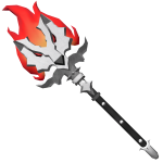 Wolf Flame Staff