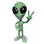 aleins that are gr33n