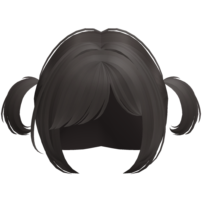 dark ash silly cutie baby mini pigtails