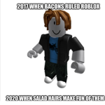 To respect bacon hairs