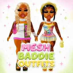 [new] mesh baddie outfits icon