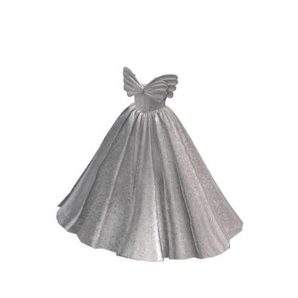 Butterfly Dress in White
