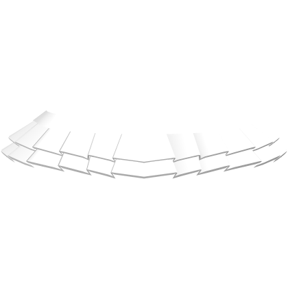 Cute Simple Pleated White Skirt