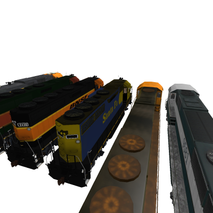 BNSF TRAIN MESH PACK