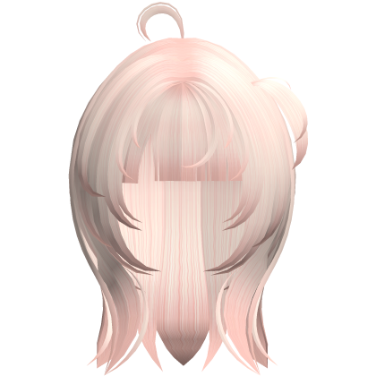 Straight Jellyfish Haircut Hime Bob (Salmon) Roblox item