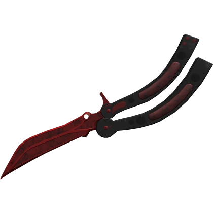 Dual Butterfly Knife: Bloodweb Roblox item thumbnail