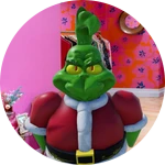 Grinch Santa