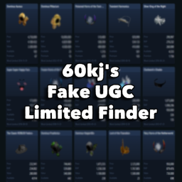[NEW] 60KJ's Fake UGC Limited Finder