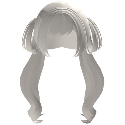 ♡ : platinum cute wavy soft twintails Roblox item