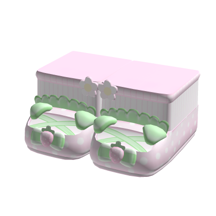 ♡ ꒰ Cute Strawberry Dog Shoes thumbnail