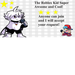 The Roblox kid super awsore and cool