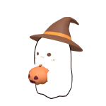 Cute Witch Ghost 