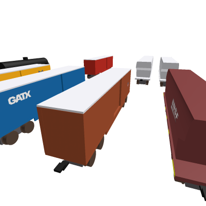 Boxcar and Railcars