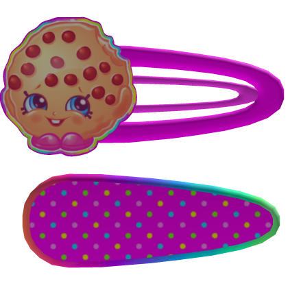 🌈 Shopkin kooky cookie hairclip 🍪💗