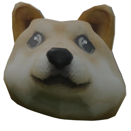 Doge Head Pin 2 | Roblox Item - Rolimon's