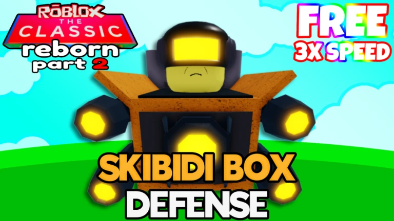 [🌟 CLASSIC PART2 + 2X 🔊] Skibidi Box Defense 2.3