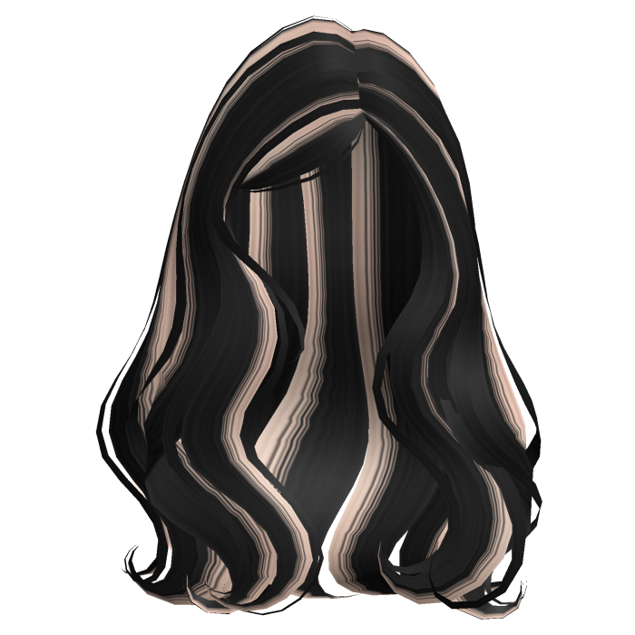 Cute Model Preppy Tucked Hair (Black/Blonde)