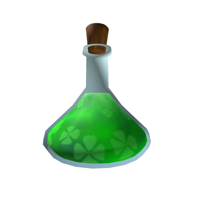 Green Luck Potion (X2)