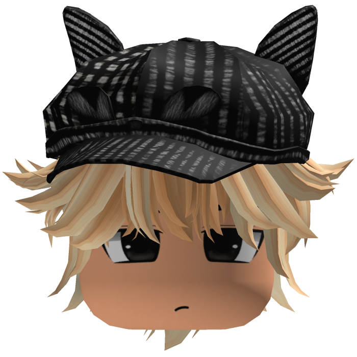 Messy Fluffy Emo Y2K Boy Hair VKAI blonde CAT