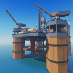 Off Shore Oil Platform