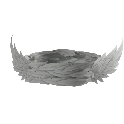 White Angelic Eye Bandage w/ Wings