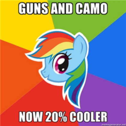 Rainbow Dash Meme Roblox decal