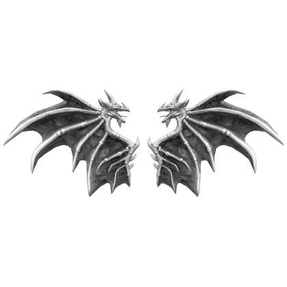 White Ethereal Dragon Wings thumbnail