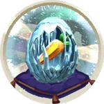 Crystallized Carrot Egg