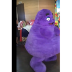 Grimace milkshake