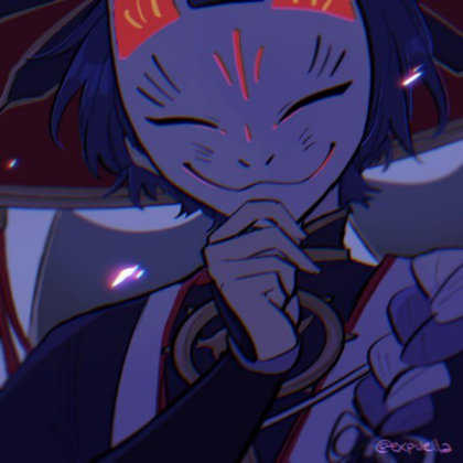 Scaramouche - Genshin impact icon Roblox decal