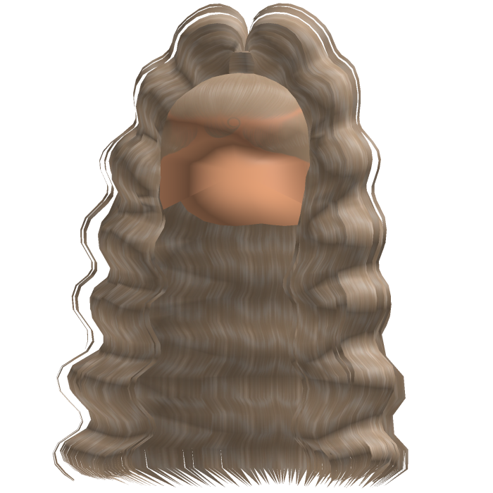 Baddie Crimped Half Up (Blonde)