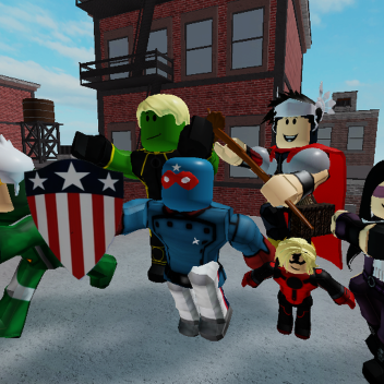 Junge Marvel-Avengers