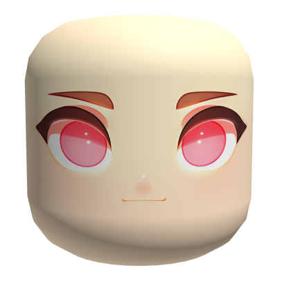 😊 Cute Anime Happy Face (3D) 😊 Roblox item